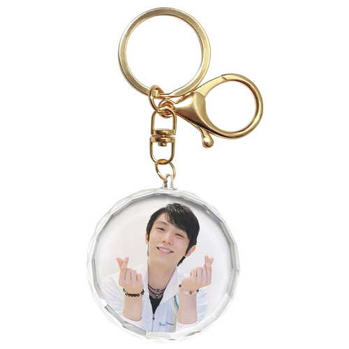 漫能羽生结弦水晶挂件仙台柚子钥匙扣日本二次元周边个性礼物