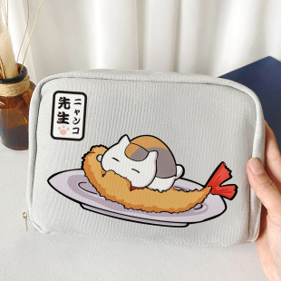 漫能夏目友人帐笔袋夏目贵志文具盒猫老师日系动漫周边二次元 礼物