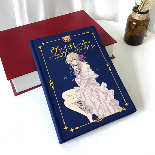 漫能紫罗兰丝绒笔记本个性周边