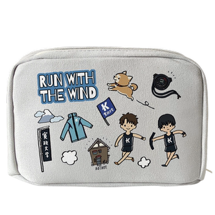 漫能强风吹拂笔袋文具盒大容量收纳袋日本动漫周边二次元个性礼物