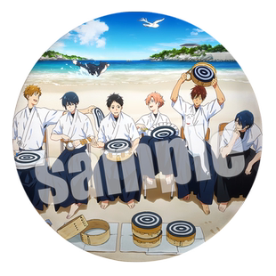 漫能风舞高中弓道部弦音徽章高清个性大泡面吧唧可爱日系二次元