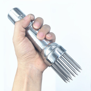 不锈钢猪皮插猪肉锤扣肉针肉针松肉器烧肉牛筋叉钢钉插猪皮针