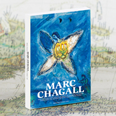 夏卡尔明信片艺术油画名画文艺卡片ins30张盒装 留言贺卡