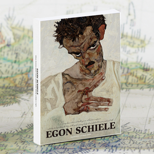 埃贡席勒明信片艺术油画名画文艺艺术卡片ins30张盒装留言贺卡