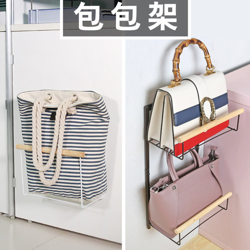 办公室门后置物架收纳书包衣柜