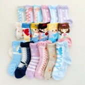 外贸日单女童春秋冬季 长袜日系童袜15 20CM