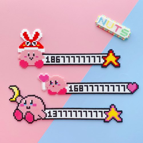 星之卡比创意停挪车手机号码牌