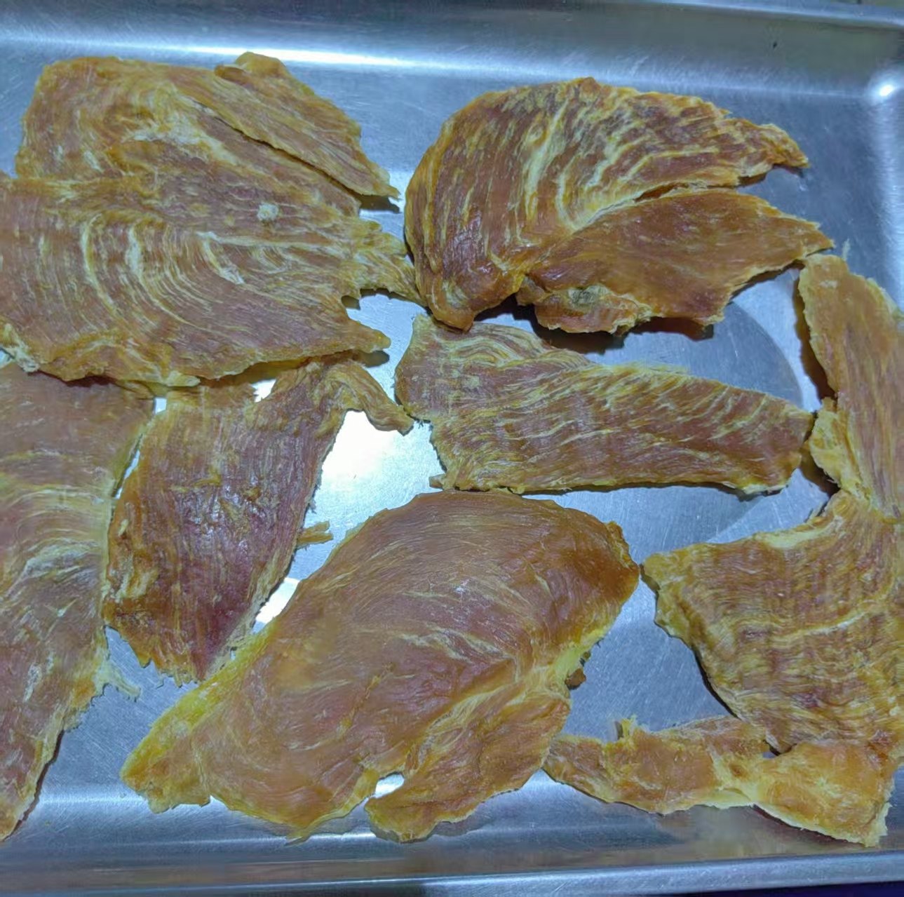 500克一包宠物狗零食纯鸡肉碎大片无任何添加