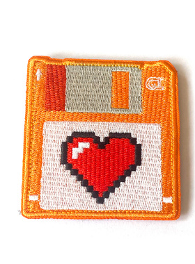 战甲新品 Floppy Patch原创软盘士气章 多功能魔术贴军迷收藏帖章