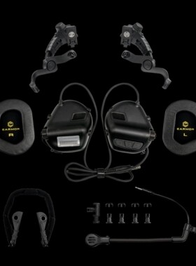 耳魔正品EARMOR M32X Mark3 专业版头盔电子拾音降噪通讯射击耳机