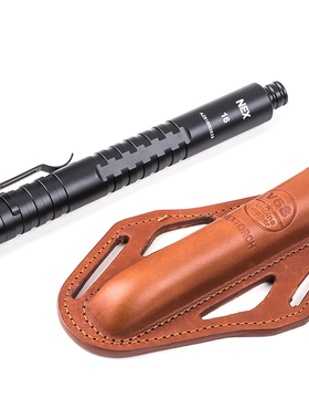 战甲正品 NEX纳丽德V68真皮套便携棍套防身伸缩棍机械棍甩棍套
