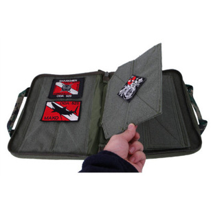 战术2000combat2000 魔术贴便携收藏徽章防水防污整理袋