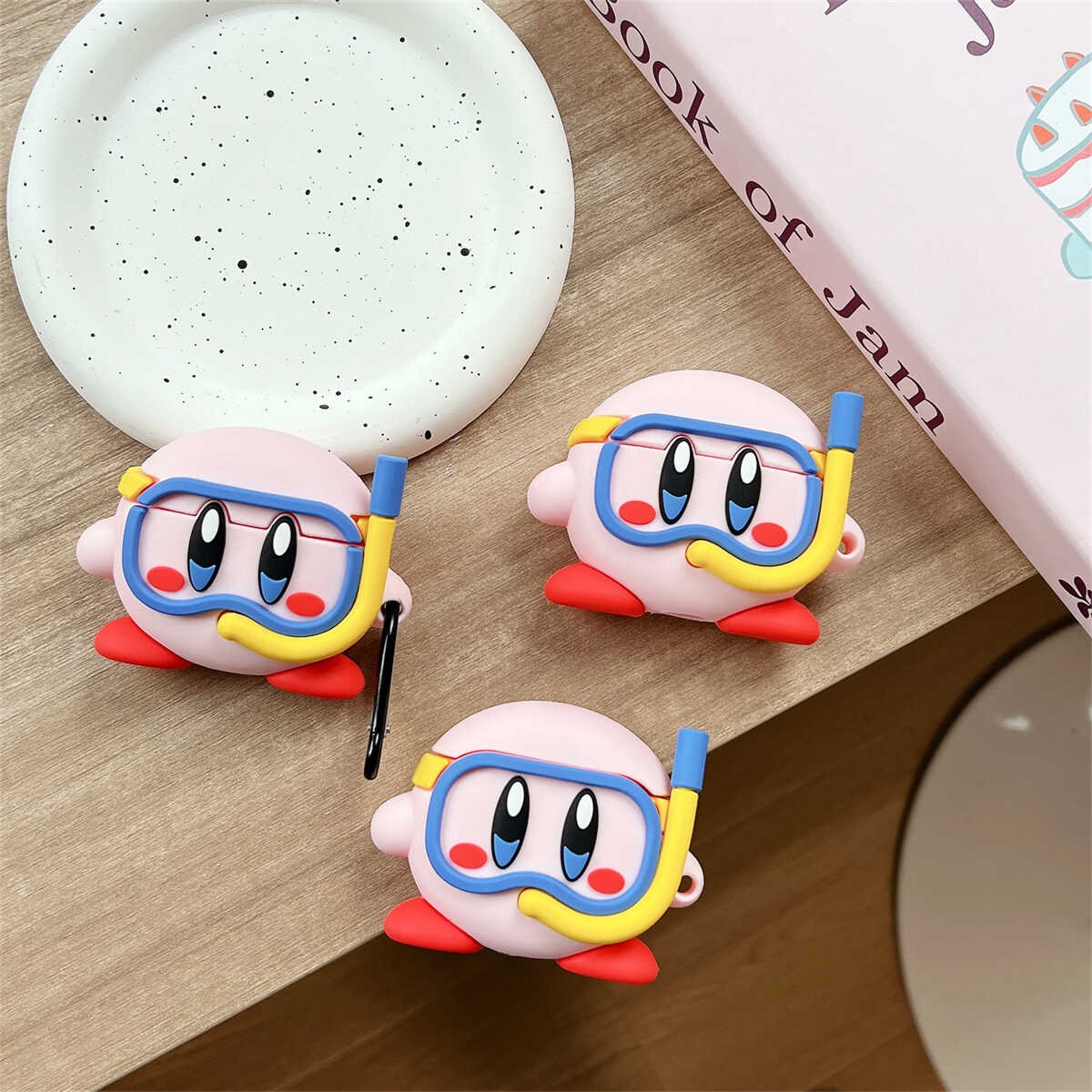 潜水员星之卡比适用vivoTWSAir耳机壳VIVOtws3e无线蓝牙保护壳iQOOTWSAir2小众卡通硅胶防摔软壳iqootws1e软
