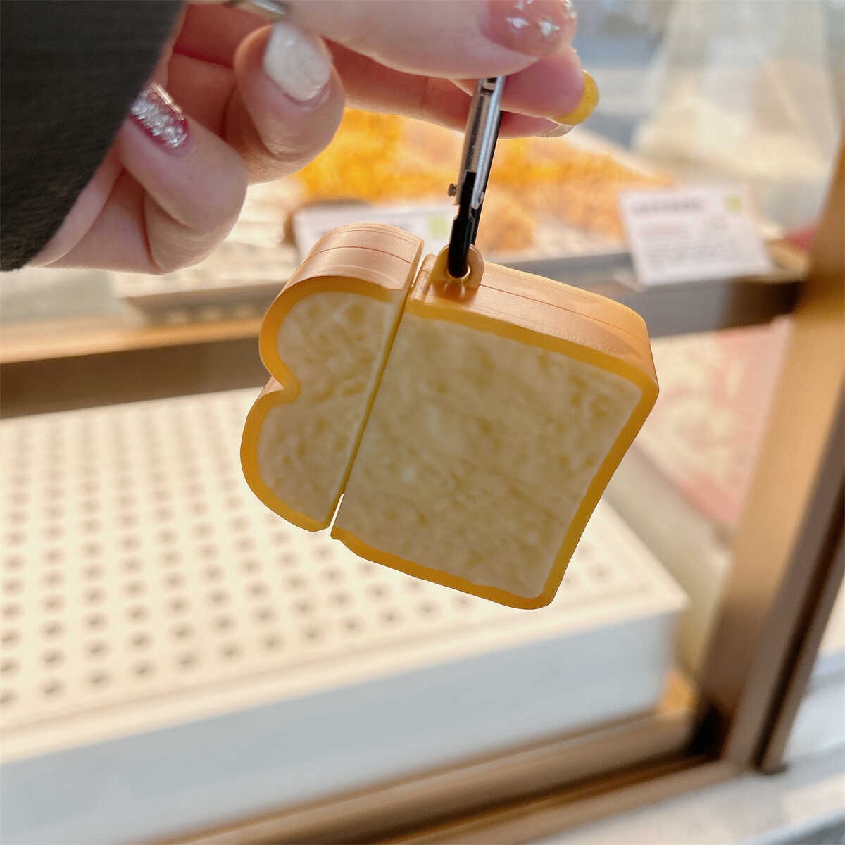 漫步者黄油吐司面包耳机壳