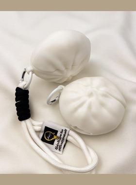 创意仿真包子适用三星Galaxybuds3耳机壳Galaxy Buds3Pro保护套小众硅胶防摔三星buds3全包软盒buds3Pro情侣