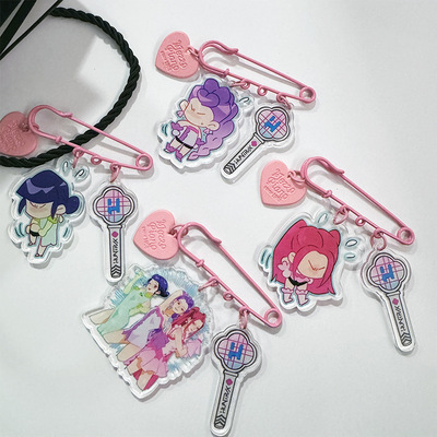 HUNTRIX猎魔女团卡通钥匙扣