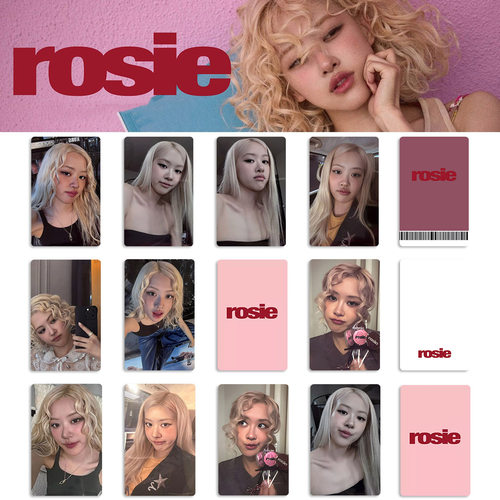 ROSE上海快闪小卡 朴彩英ROSIE小卡 随机卡YG特典卡 Ktown4u小卡