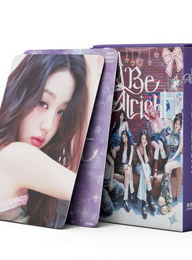 韩流小卡 Kpop IVE女团照片卡 3RD BE ALRIGHT专辑应援55张自制