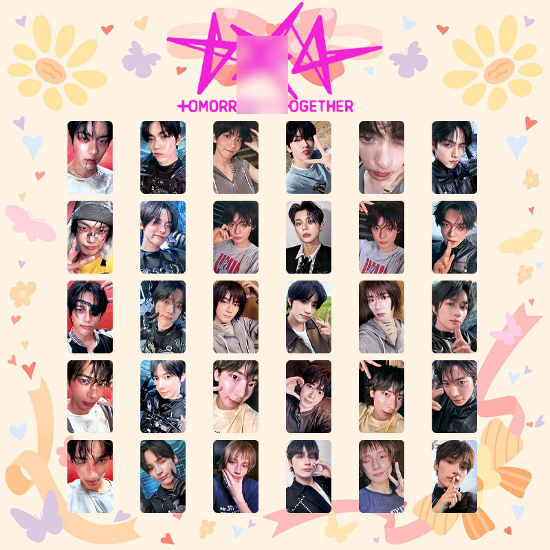 TXT党专辑TOGETHER组合卡