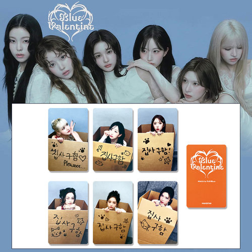 NMIXX粉丝签售卡明信片