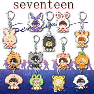 新款seventeen周边应援高颜值手机链学生书包挂件朋友礼物自制