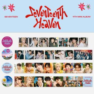 SVT新专SEVENTEENTH HEAVEN胶带胖蛋GOLDEN周边贴纸装饰贴ins
