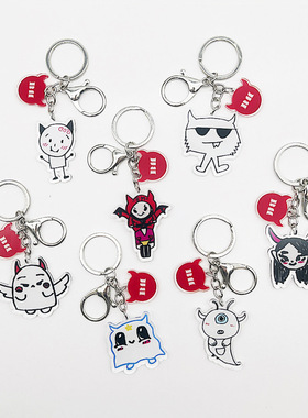 Babymonster 1st fanmeeting 亚克力双面钥匙扣bm挂件