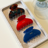 NANMUMU新款 醋酸小抓夹 韩国进口半扎发量少发夹高级感秋冬鲨鱼夹