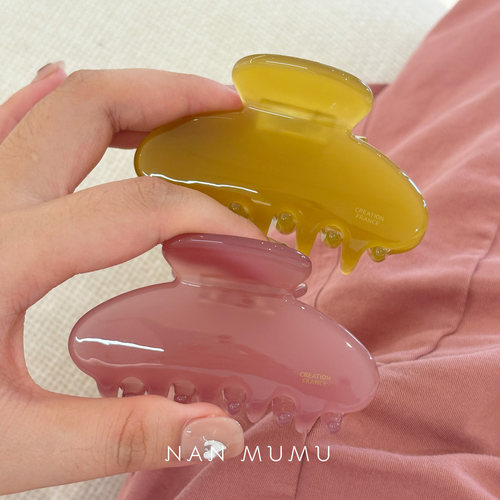 NANMUMU厚款高质感中号鲨鱼夹 2026韩国新款巨好看醋酸高级感抓夹