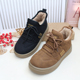 老北京布鞋 加绒保暖女棉鞋 套脚休闲鞋 冬季 软底百搭女休闲鞋 女大棉