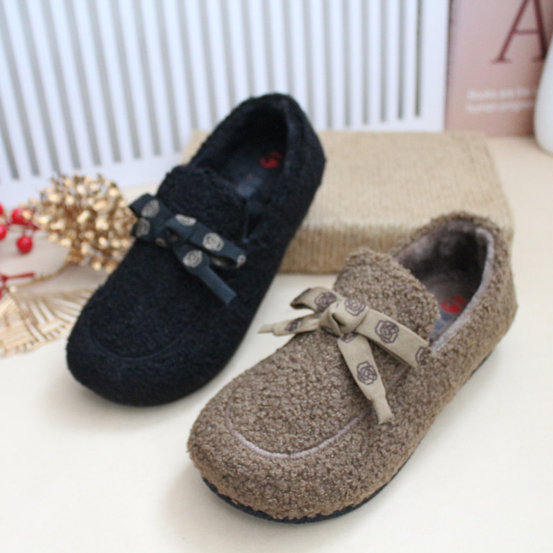 冬季加绒保暖女棉鞋套脚时尚休闲鞋毛毛鞋平底百搭薄绒二棉老北京,女鞋,棉鞋,淘宝优惠券,粉丝福利购,淘宝优惠卷