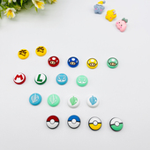 任天堂switch摇杆帽oled通用lite按键套joycon精灵球猫爪电玩配件