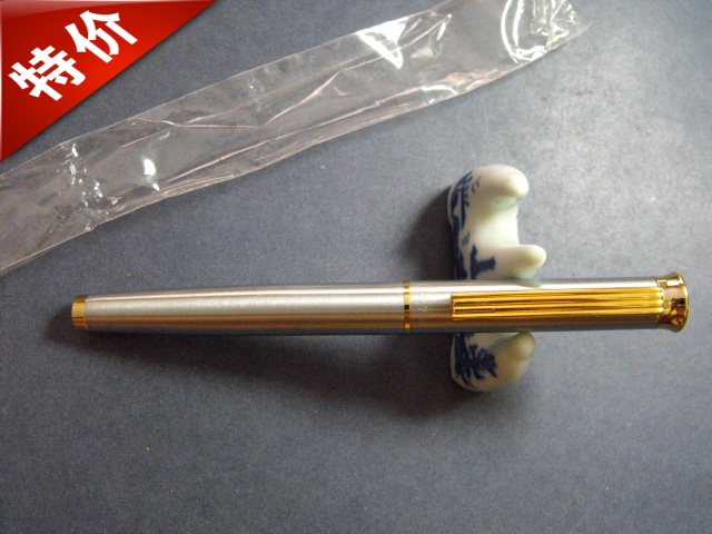 阅古斋永生765全钢金夹异型明尖