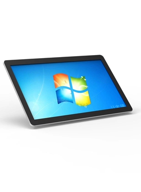 23.6/27英寸触摸屏一体机桌面挂壁工业平板电脑电容工控智能支持双千兆网口多com串口工控一体机