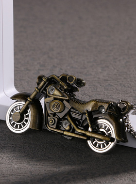 热卖亚马逊跨境朋克风男士嘻哈项坠颈链摩托车吊坠潮男项链毛衣链