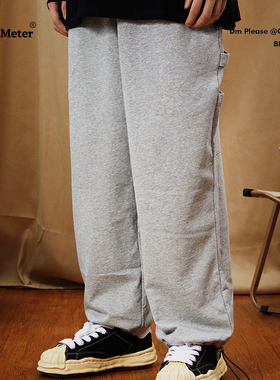 CNETIMETER 日系cityboy 伐木卫裤裤休闲长裤男女运动宽松束脚裤