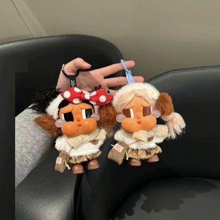 crybaby暖冬耳罩娃衣套装 适用于哭娃vacation搪胶衣服配饰可换装