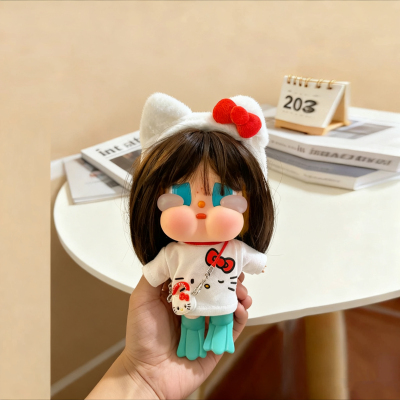 适用于哭娃Crybaby vacation搪胶毛绒衣服娃衣套装秋冬毛衣裙子