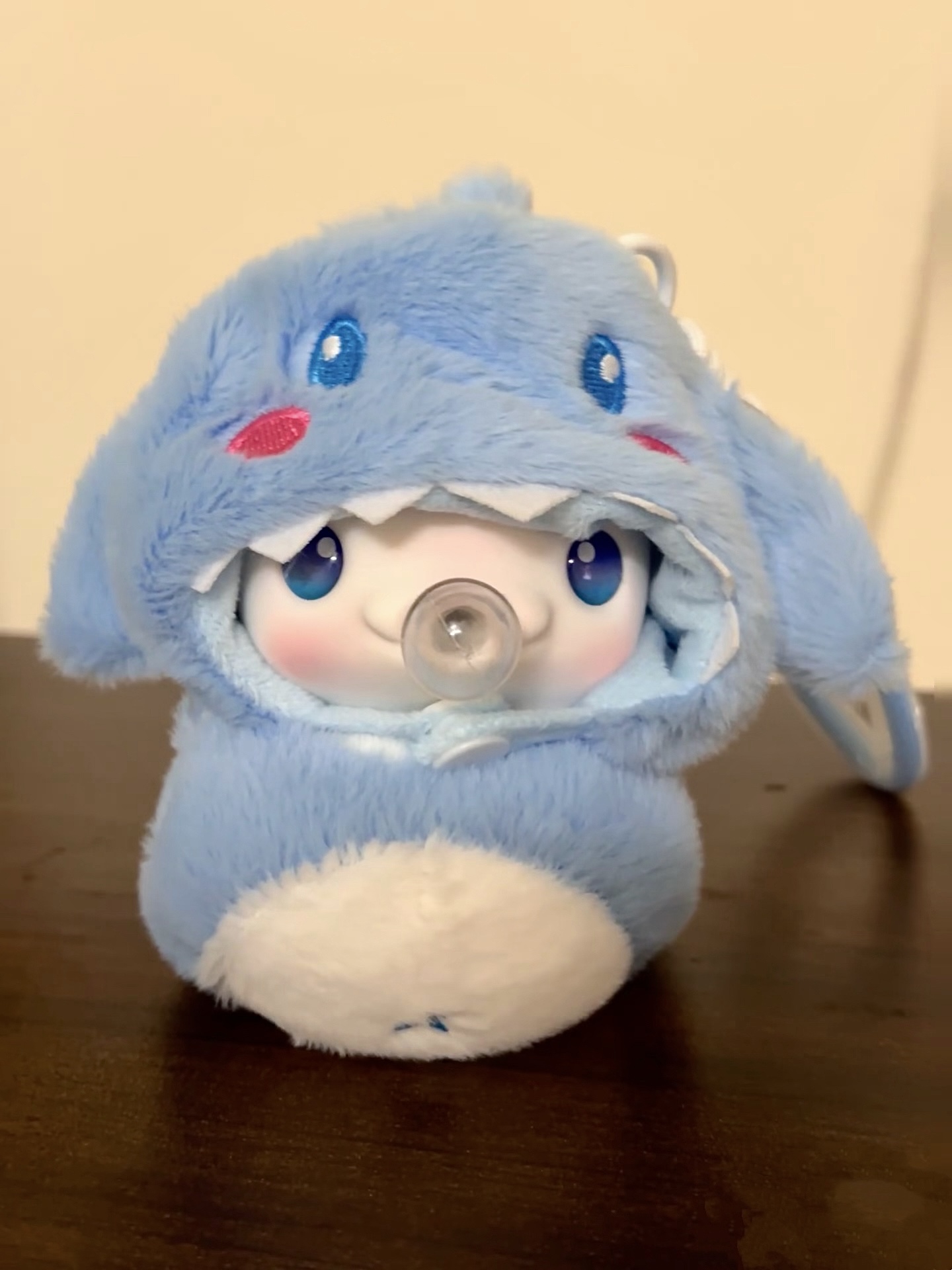 大湾鸡10cm娃衣全运会吉祥物大湾鸡公仔帽子配件全运会娃衣