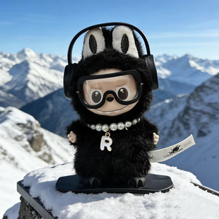 适用4代迷你拉布布 拉布布滑雪套装配件滑雪娃衣 mini版心底密码