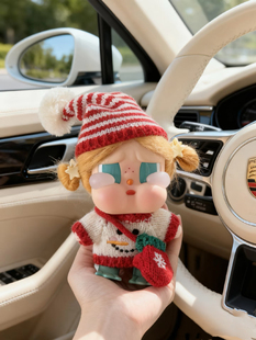 哭娃crybaby圣诞娃衣搪胶公仔圣诞节衣服饰vacation可爱超萌套装