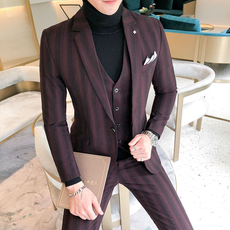 Suit man Three-piece Suite business affairs Self cultivation Professional suit suit Groom Wedding dress TZ95P260in the Men's clothing, Suits  category - from Buy2taobao.com to provide professional Taobao agent buy service