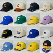 鸭舌帽宝宝薄款 儿童帽子韩版 男女童春秋夏季 棒球帽小孩防晒帽纯棉