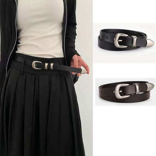 高级感新款女式简约百搭腰带