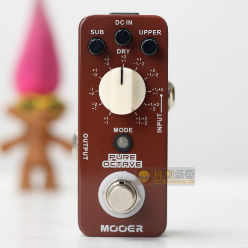Mooer Pure Octave 魔耳 纯净复音 八度效果器