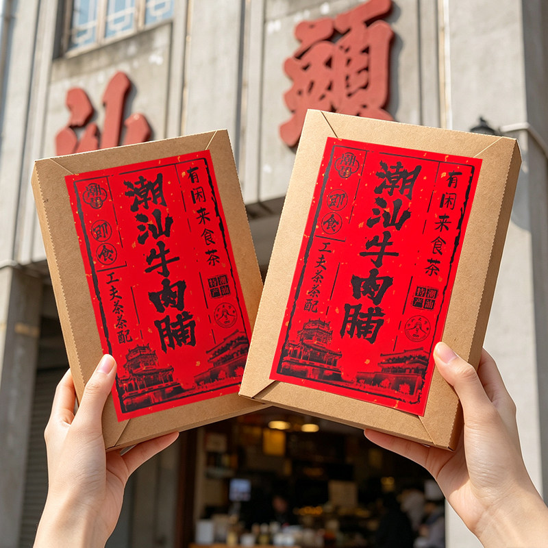 牛肉脯潮汕特产牛肉干办公室休闲解馋小吃碳烤牛肉条独立包装零食