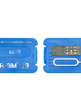 R-SIM19 QPE 苹果卡贴手机美版日版卡贴黑解卡贴美解锁iPhone15