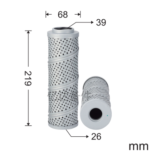 适用于山东卡特CT18-6L/CT18-7B/FAX-160*10挖掘机液压油滤芯