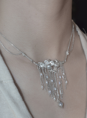 东黑三白原创手工古风项链