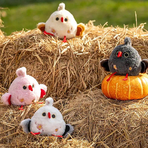 喵吾生活红嘴鸥毛绒盲盒